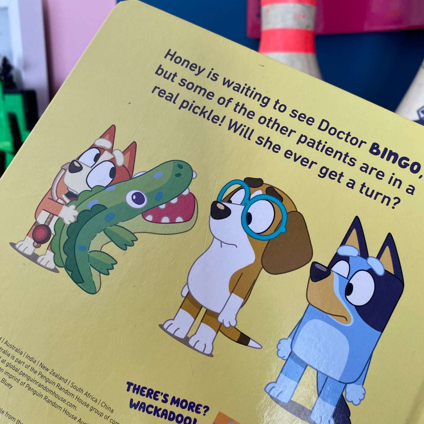 Bluey The Doctor Board Book