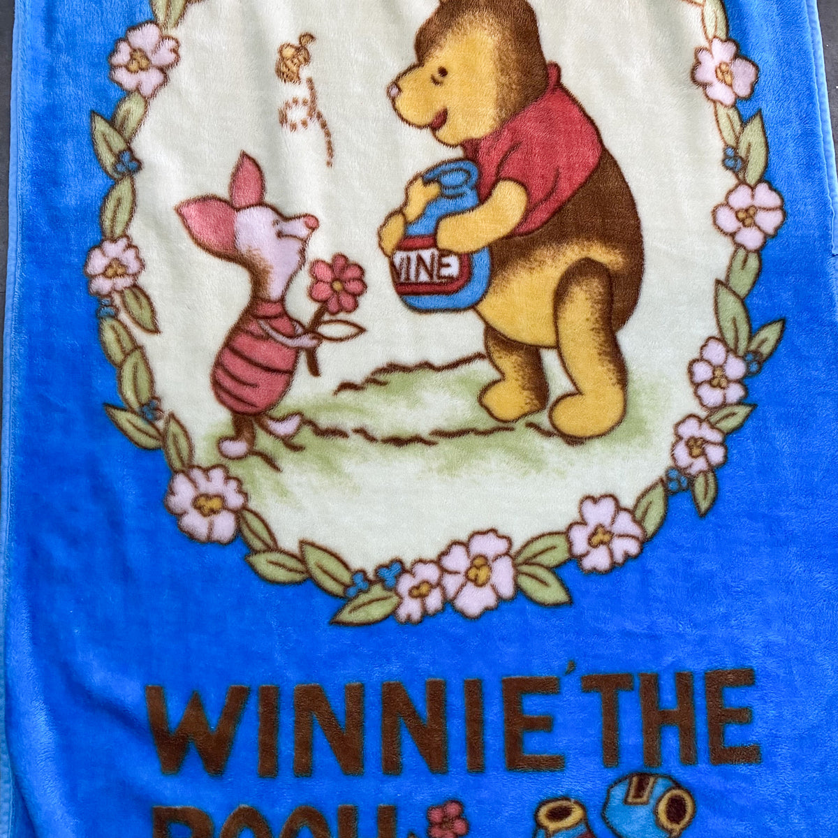Disney Winnie The Pooh Cot Blanket