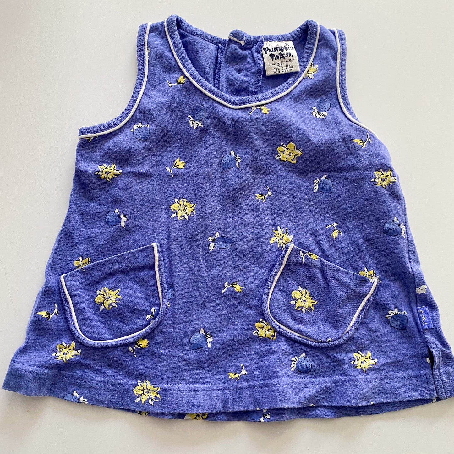 Vintage Pumpkin Patch Top - Size 2