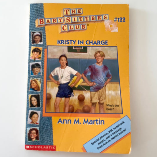 Vintage The Baby Sitters Club #122 Kristy In Charge Chapter Book