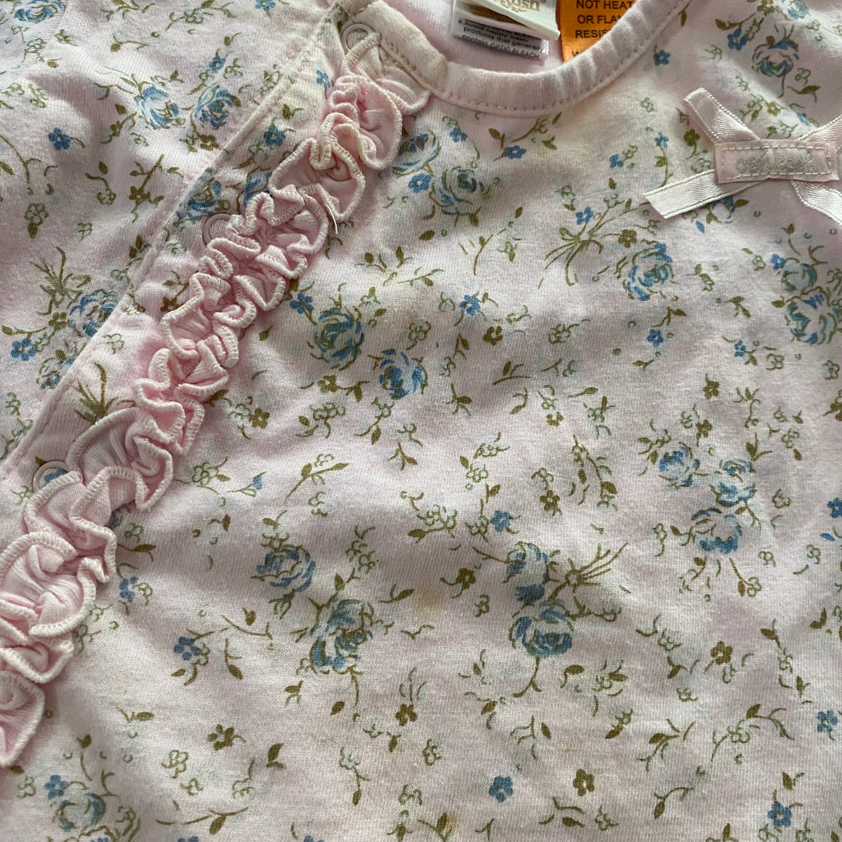Oshkosh Floral Suit - Size 3-6M