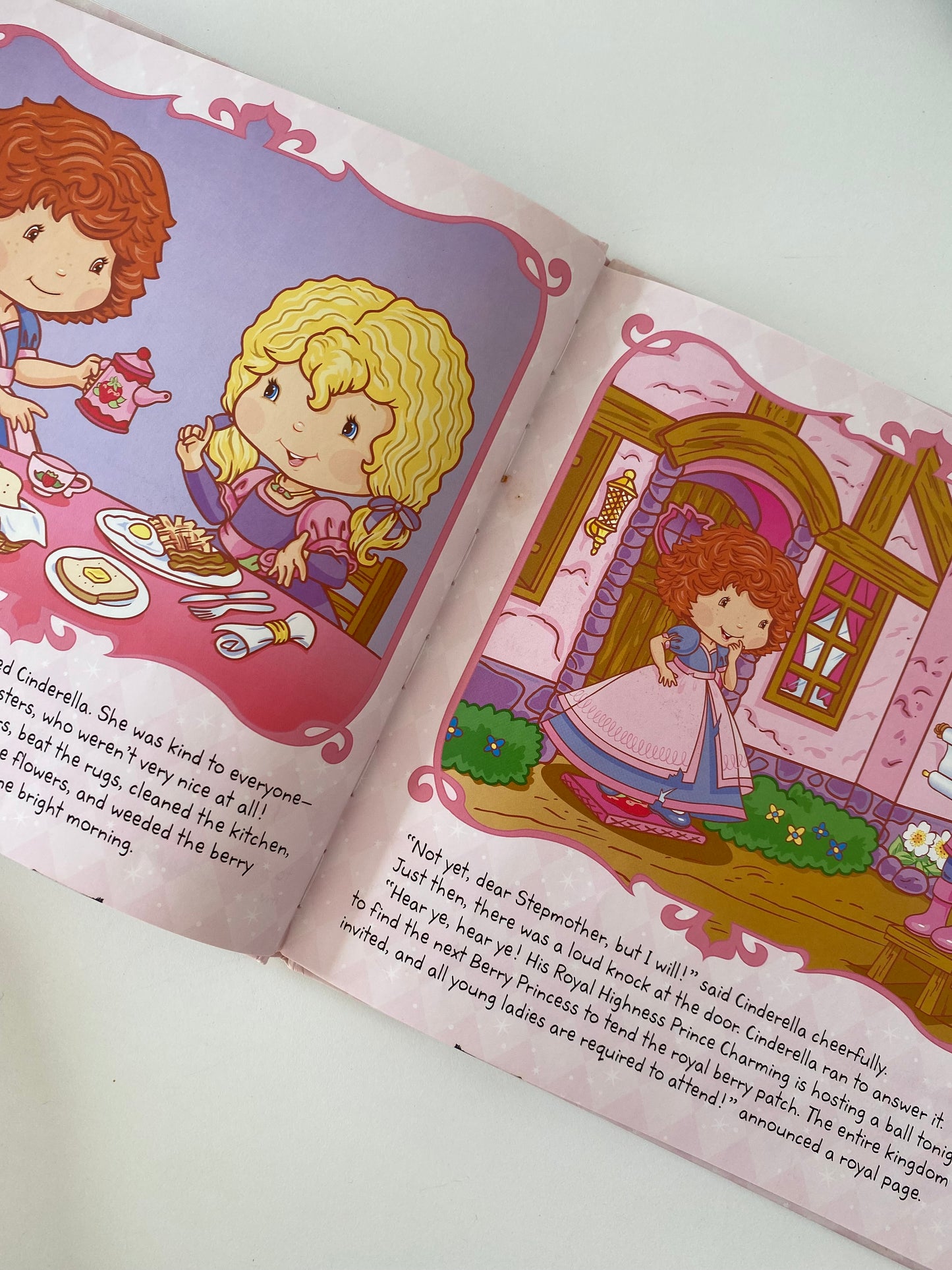 Strawberry Shortcake Berry Fairy Tales Cinderella Book