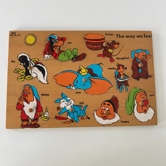 Wooden Puzzle - Vintage Disney