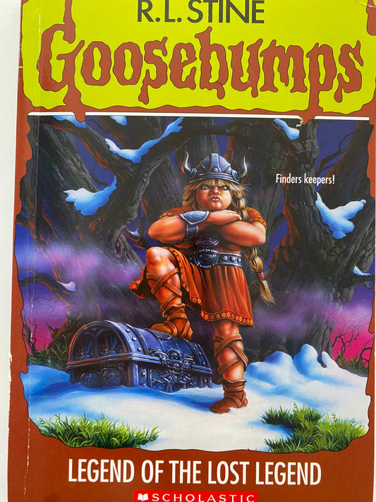 Goosebumps Legend Of The Lost Legend Chapter Book