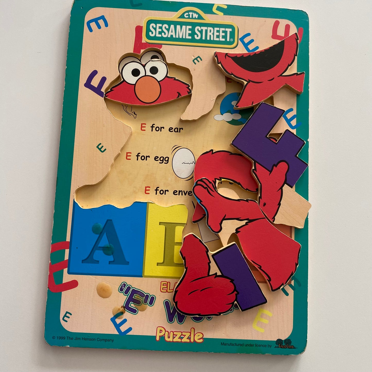 Vintage Sesame Street Puzzle