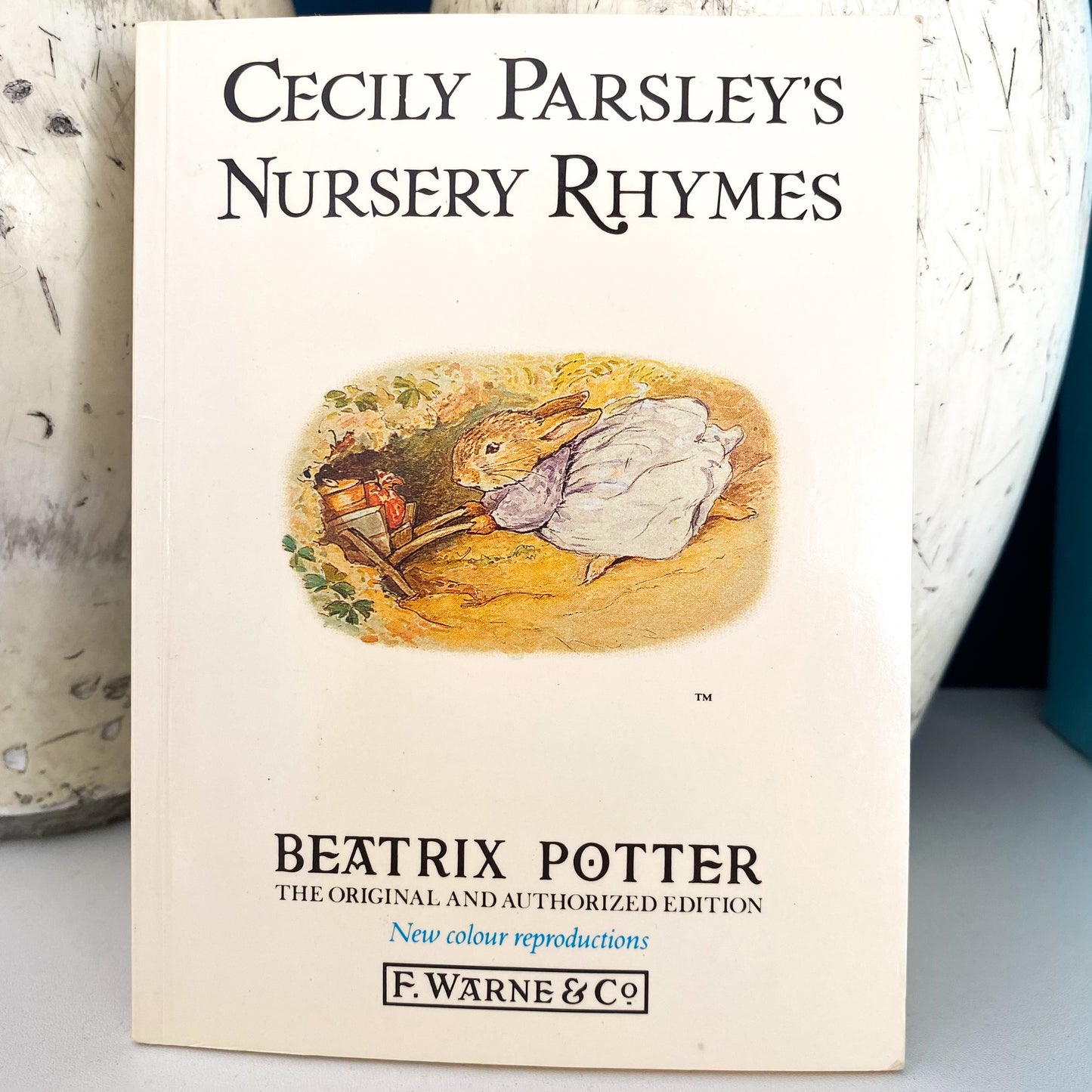 Beatrix Potter Peter Rabbit Cecily Parsley’s Nursery Rhymes Mini Book