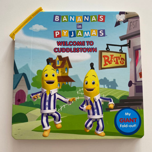 Book - Banana’s In Pyjamas Giant Fold-Out