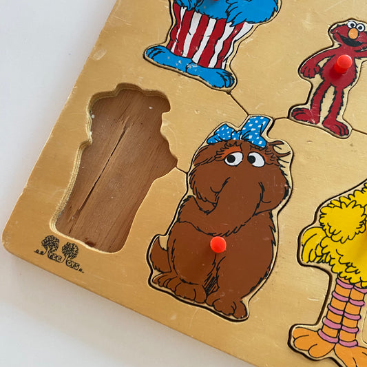 Sesame Street Wooden Puzzle