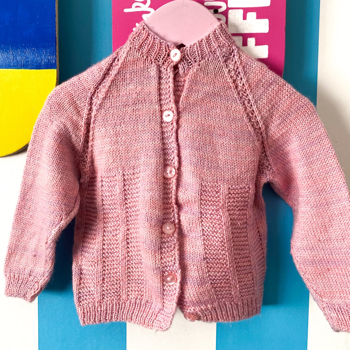 Handmade Knit Cardigan - Size 1