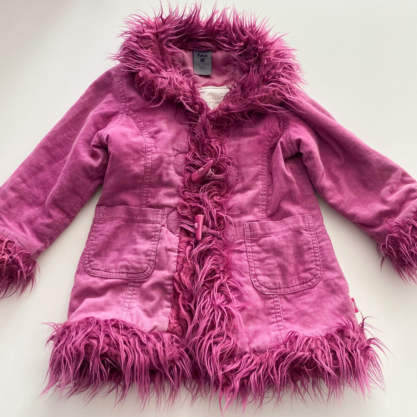 Vintage Pumpkin Patch Coat - Size 3