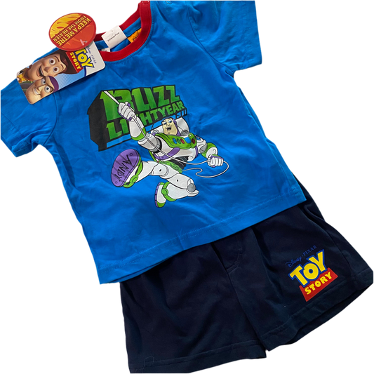 Toy Story Buzz Lightyear Pyjamas - Size 1 (NEW)