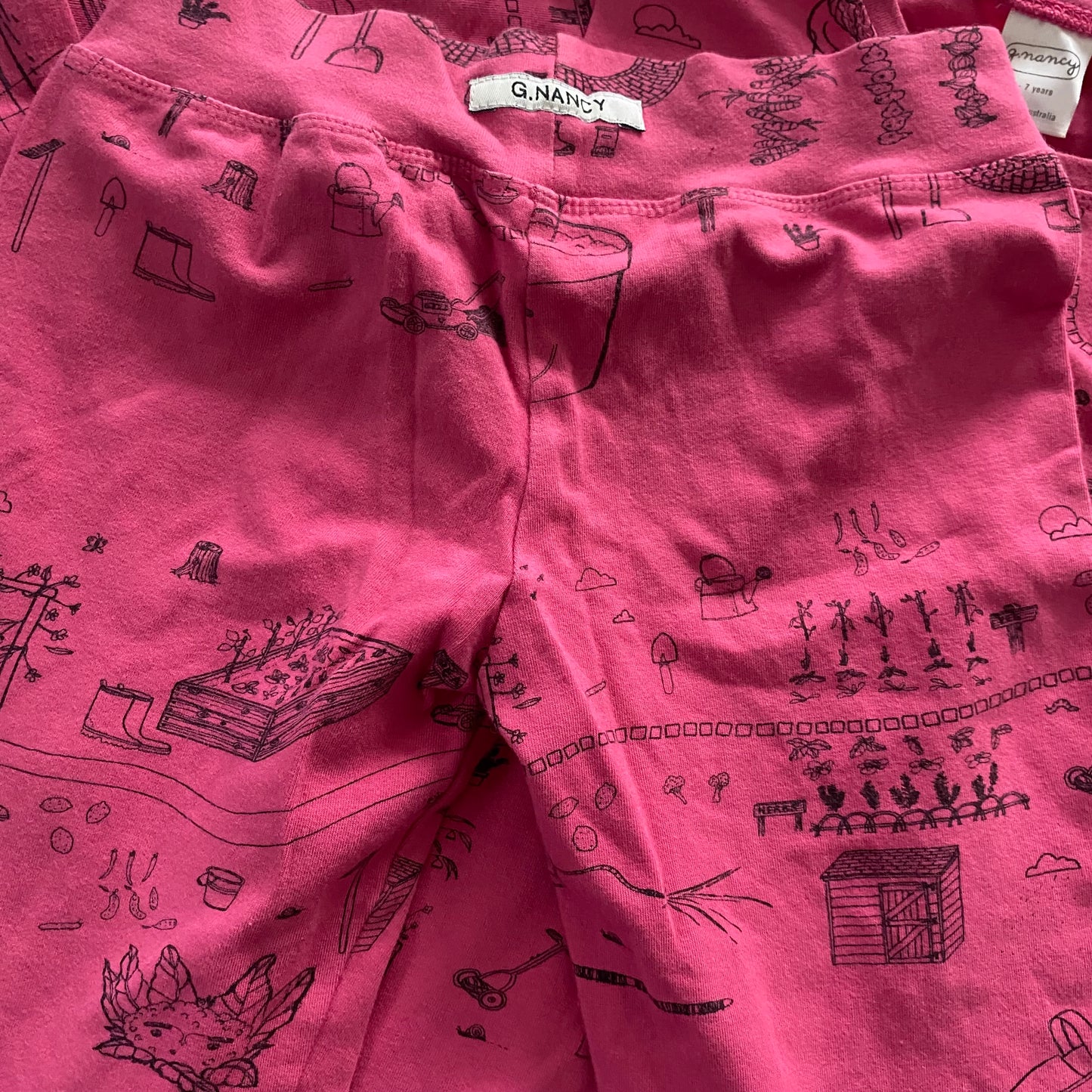 G. Nancy Australia Made Pyjamas - Size 5-7Y