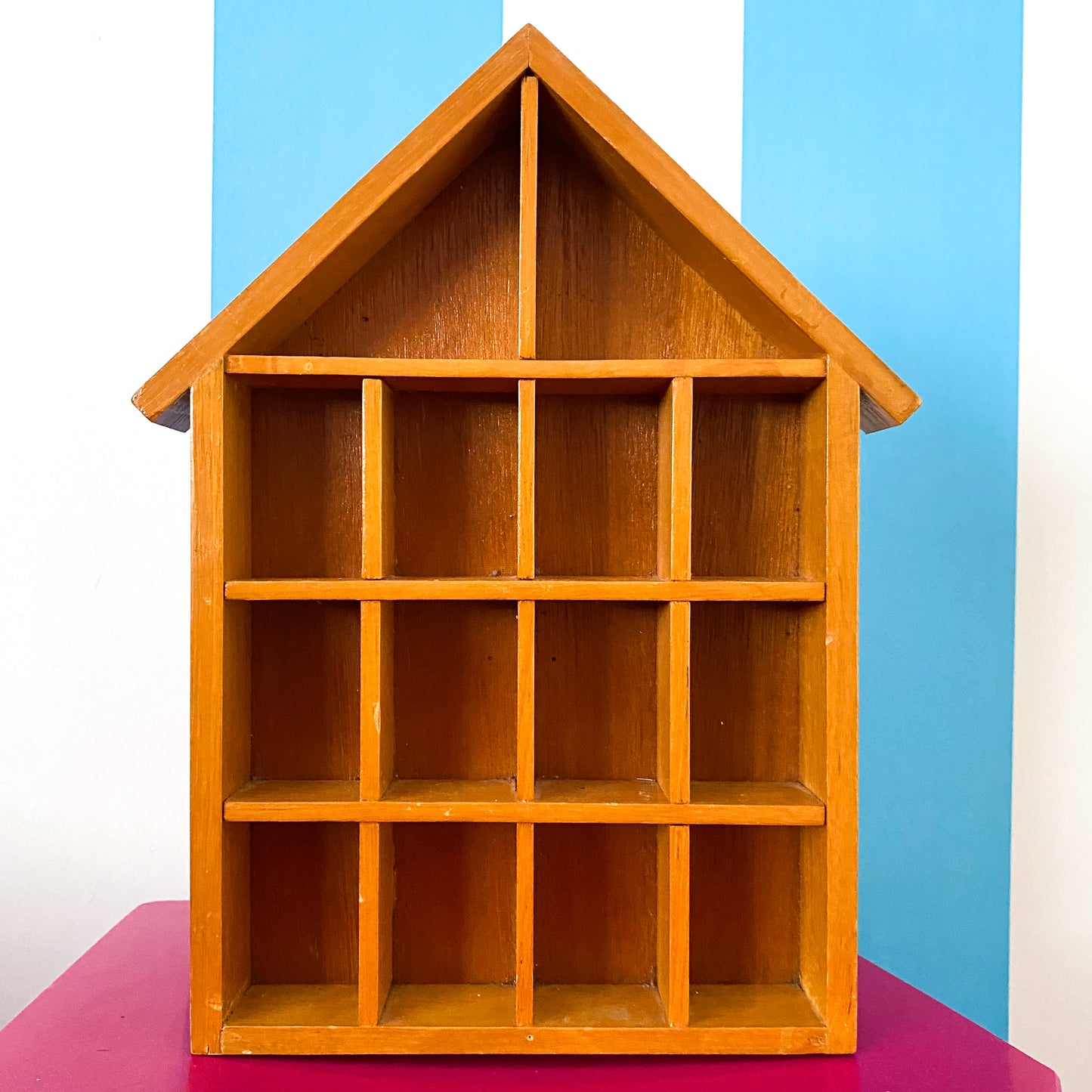 Vintage House Shadow Box