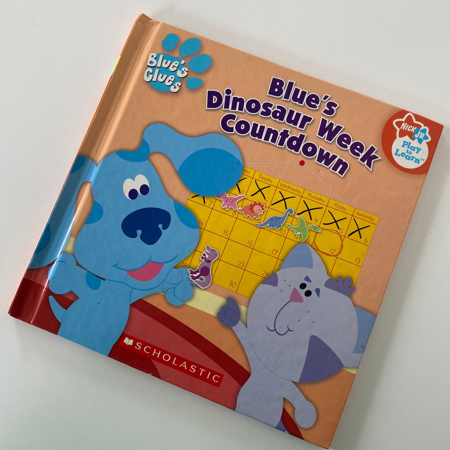 Book - Blues Clues Dinosaur Week Countdown – Thrifty Grace