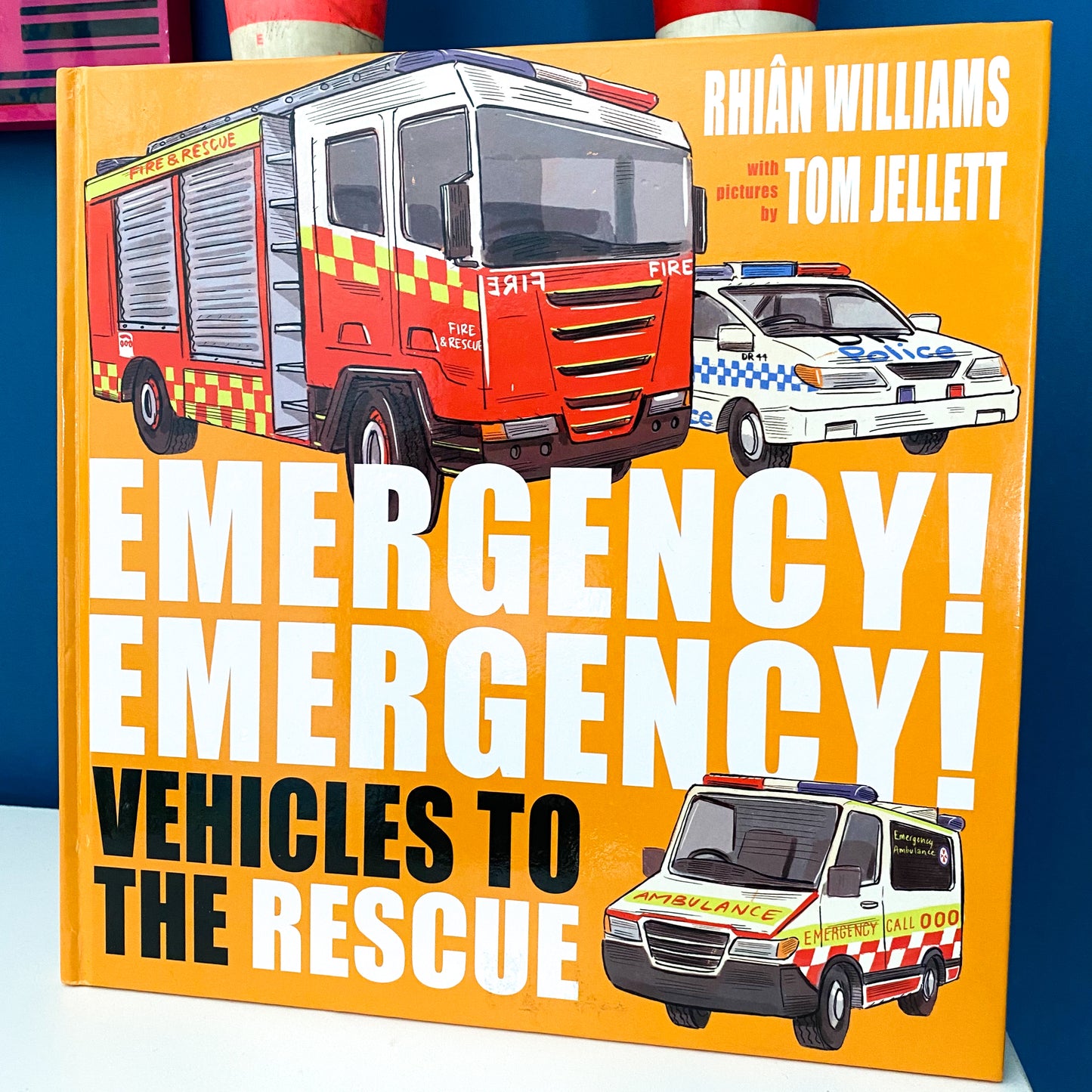 Emergency! Emergency! Vehicles To The Rescue Book