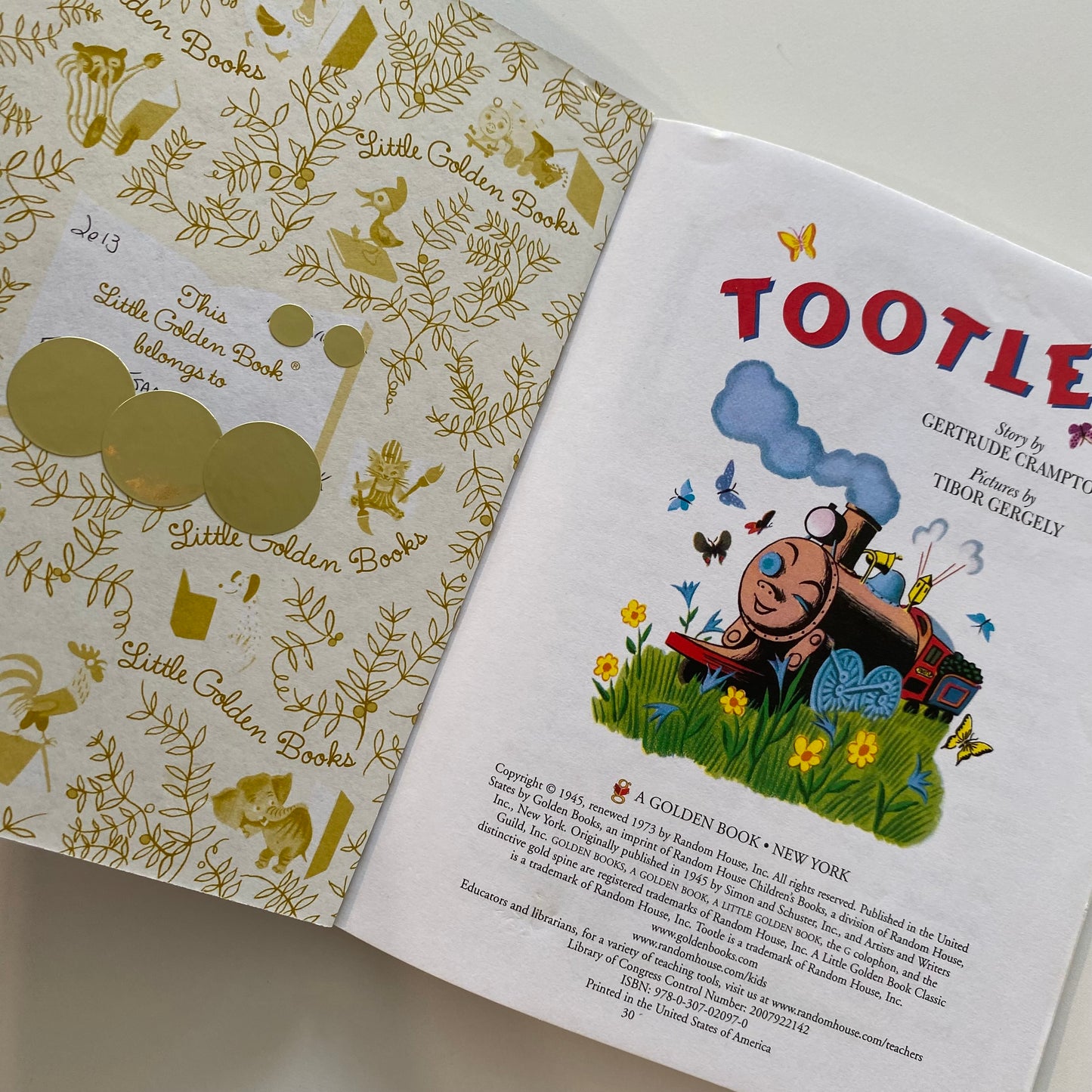 Book - Little Golden Tootle