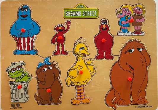 Sesame Street Wooden Puzzle