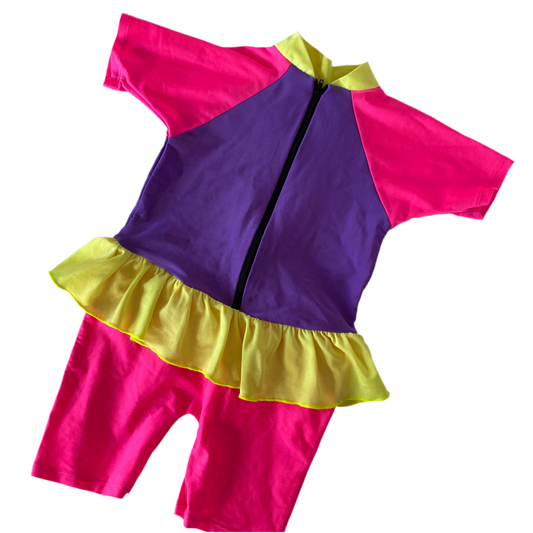Vintage Tickled Pink Swimsuit - Size 6