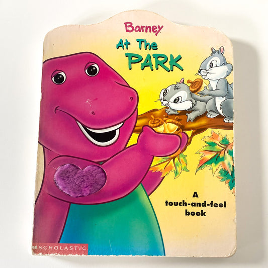 Barney At The Park Touch & Feel Book