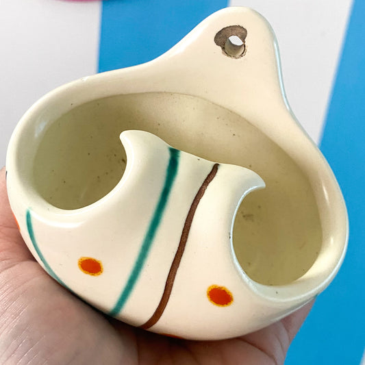 Vintage Ceramic Wall Bud Vase