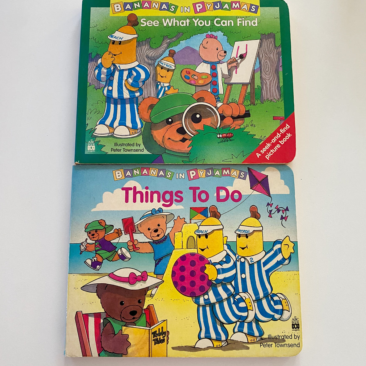 Vintage Bananas In Pyjamas Board Book Bundle