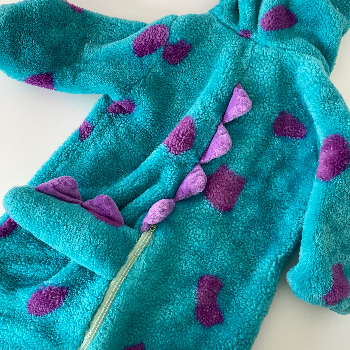 Monsters Inc Fluffy Onesie - Size 1
