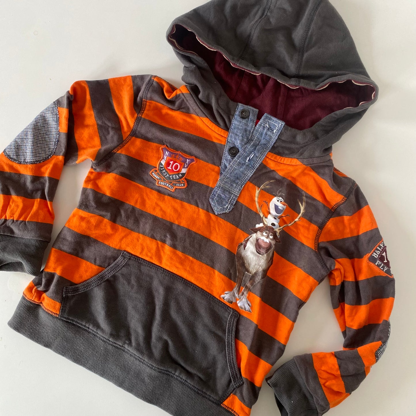 Frozen Olaf & Sven Hoodie - Size 3-4Y