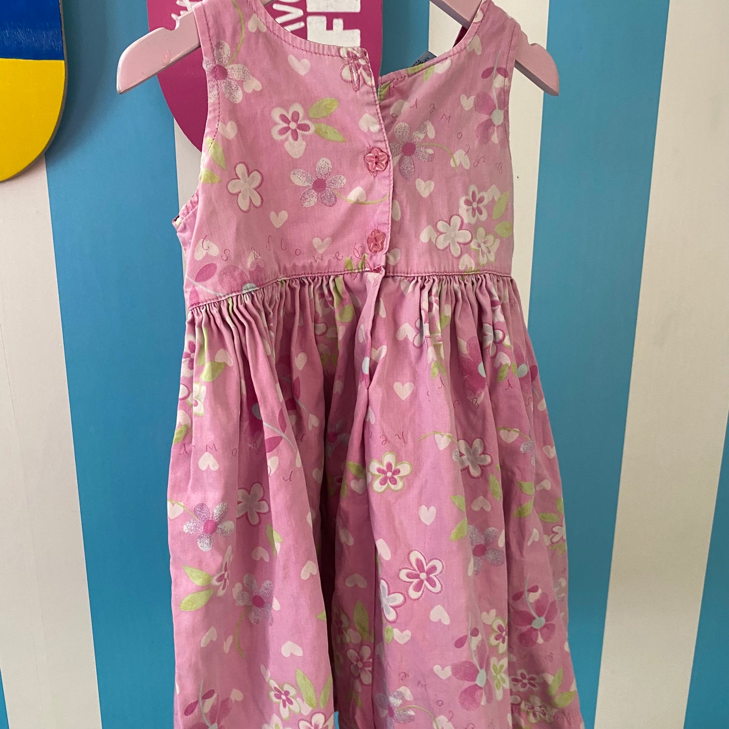 Vintage Pumpkin Patch Dress - Size 2 (FLAW)