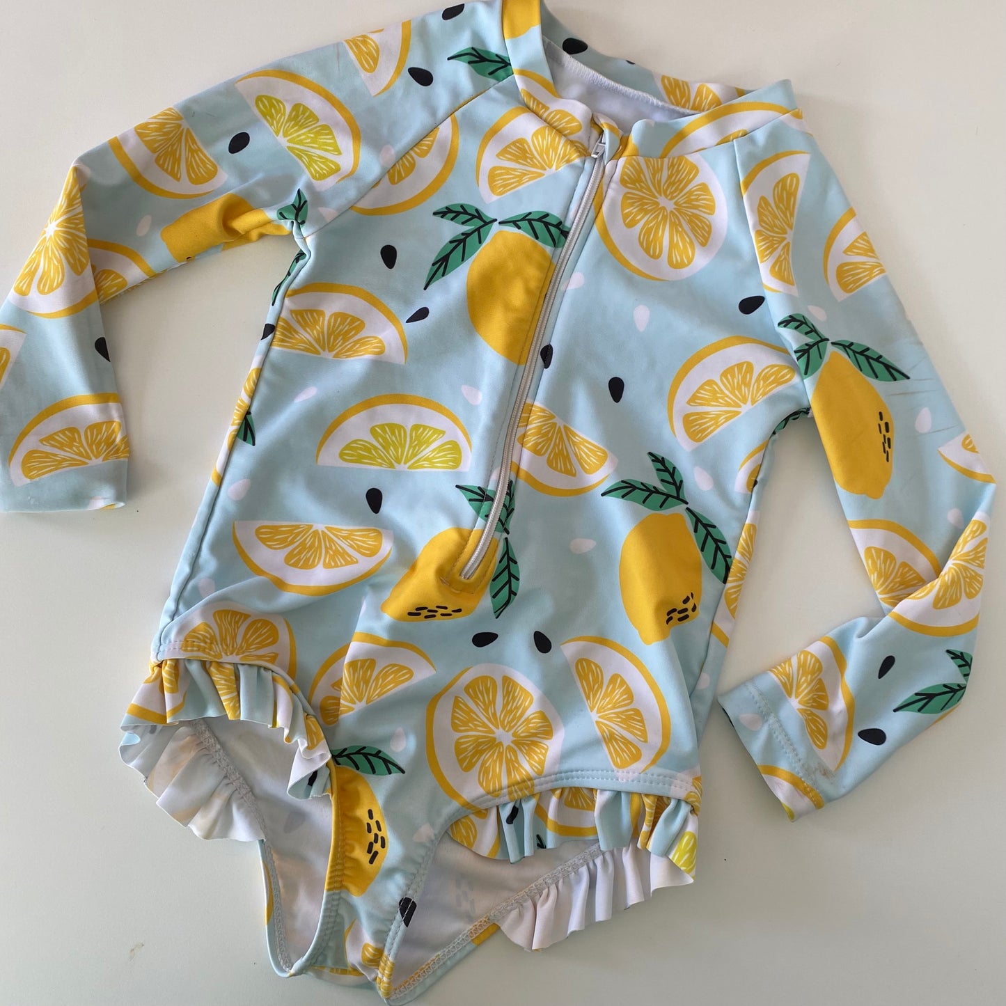 Lemon Swimsuit - Size 2-3Y