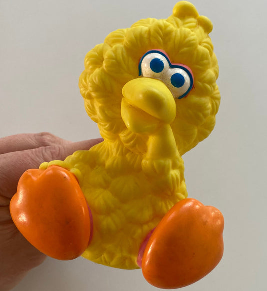 Vintage Sesame Street Rubber Big Bird