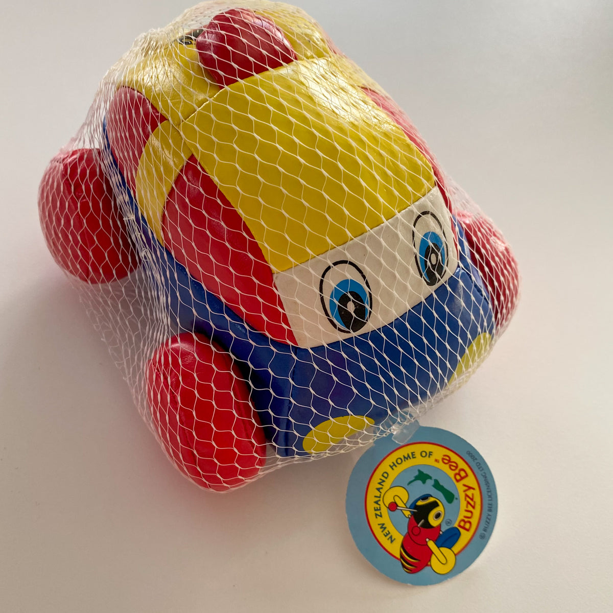Vintage Buzzy Bee Plush Rattle (NEW)