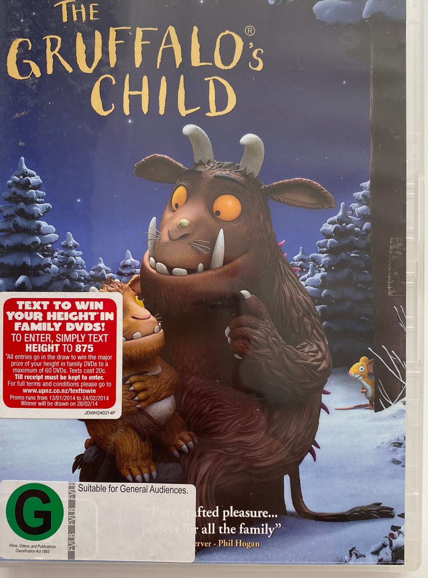 The Gruffalo’s Child DVD