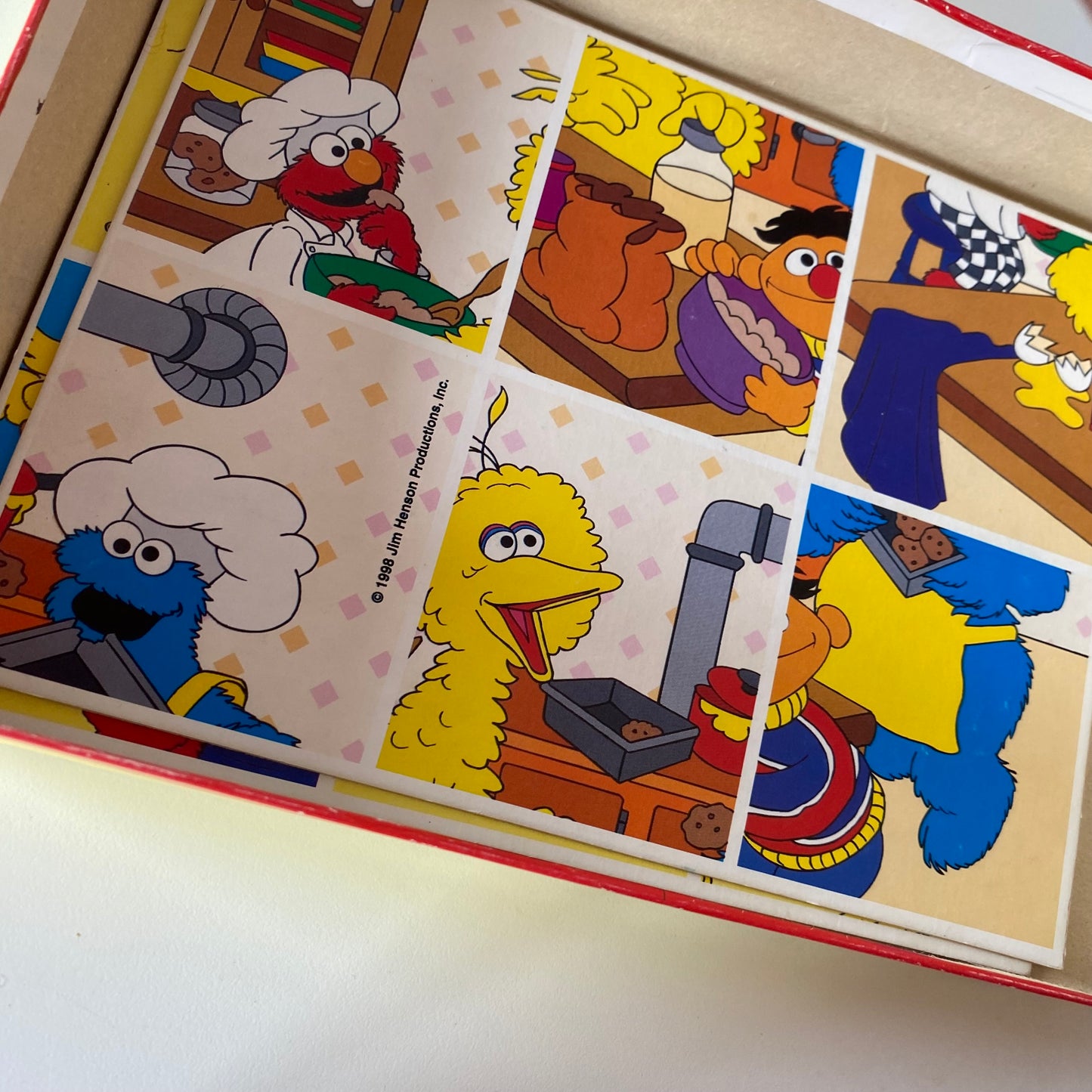 Puzzle Memory Game - Vintage Sesame Street