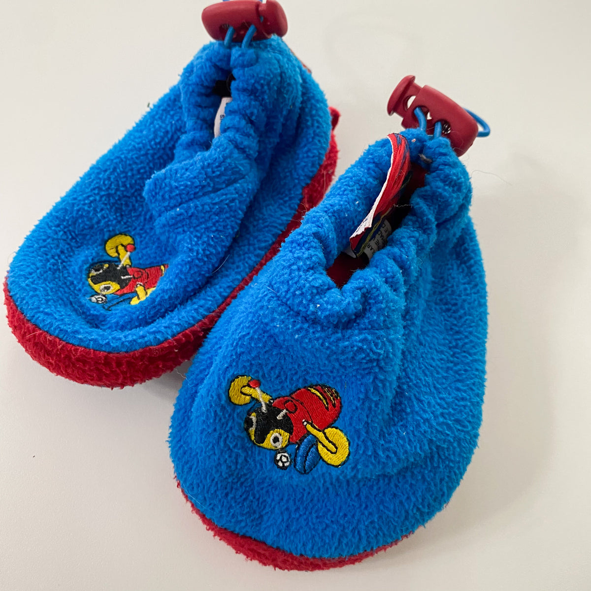 Vintage Buzzy Bee Slippers - Size 6-12M