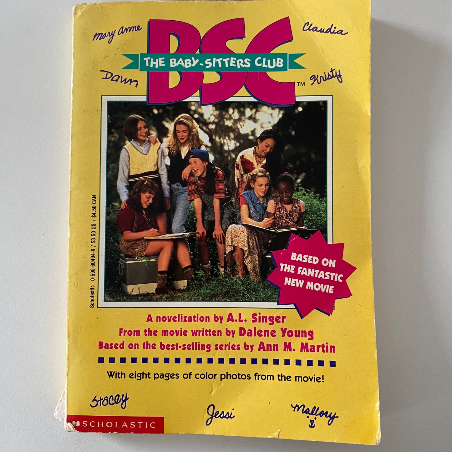 Vintage The Baby Sitters Club Chapter Book