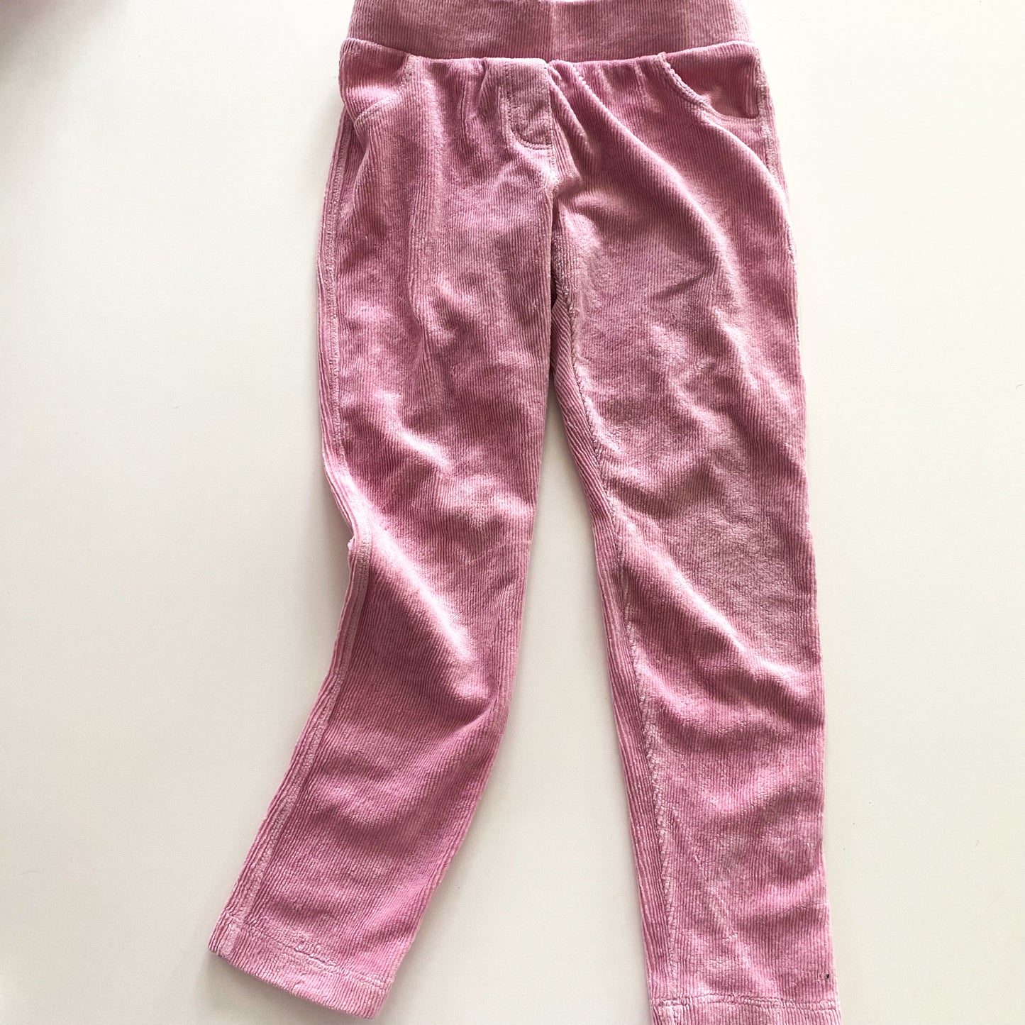 Vintage Tickled Pink Velour Pants - Size 4