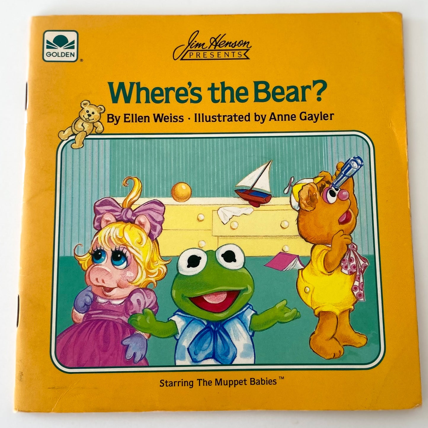 Muppet Babies Where’s The Bear? Book