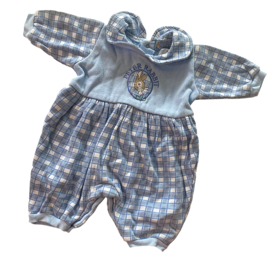 Vintage Peter Rabbit Romper - Size 3M