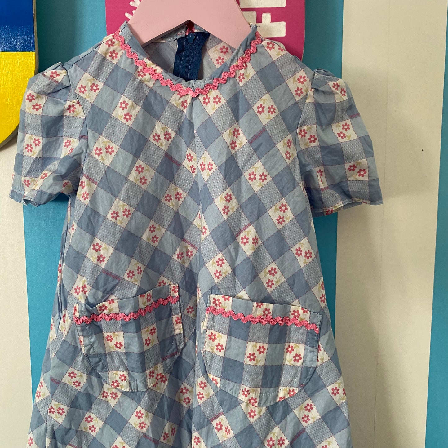Vintage Handmade Dress - Size 2-4Y