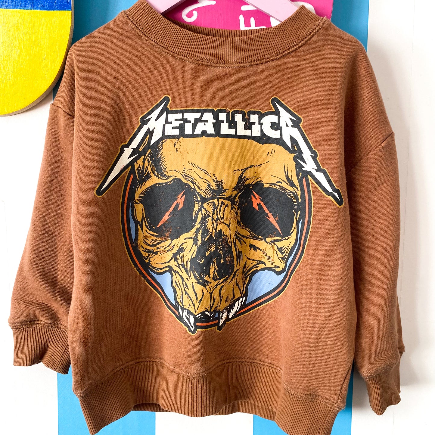 Cotton On Kids Metallic Jumper - Size 4
