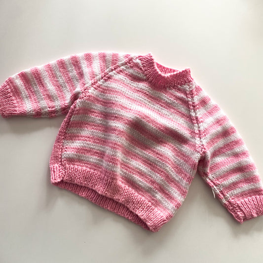 Handmade Knit Jumper - Size 6-12M
