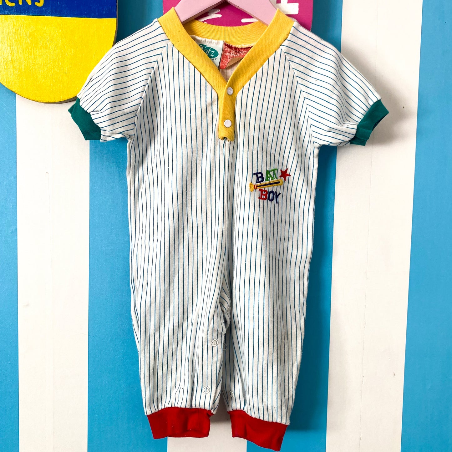 Vintage Totz Wear Romper - Size 9-12M