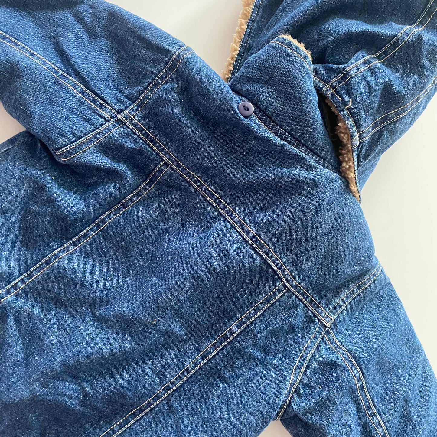 Vintage Pumpkin Patch Denim Jacket - Size 6-12M