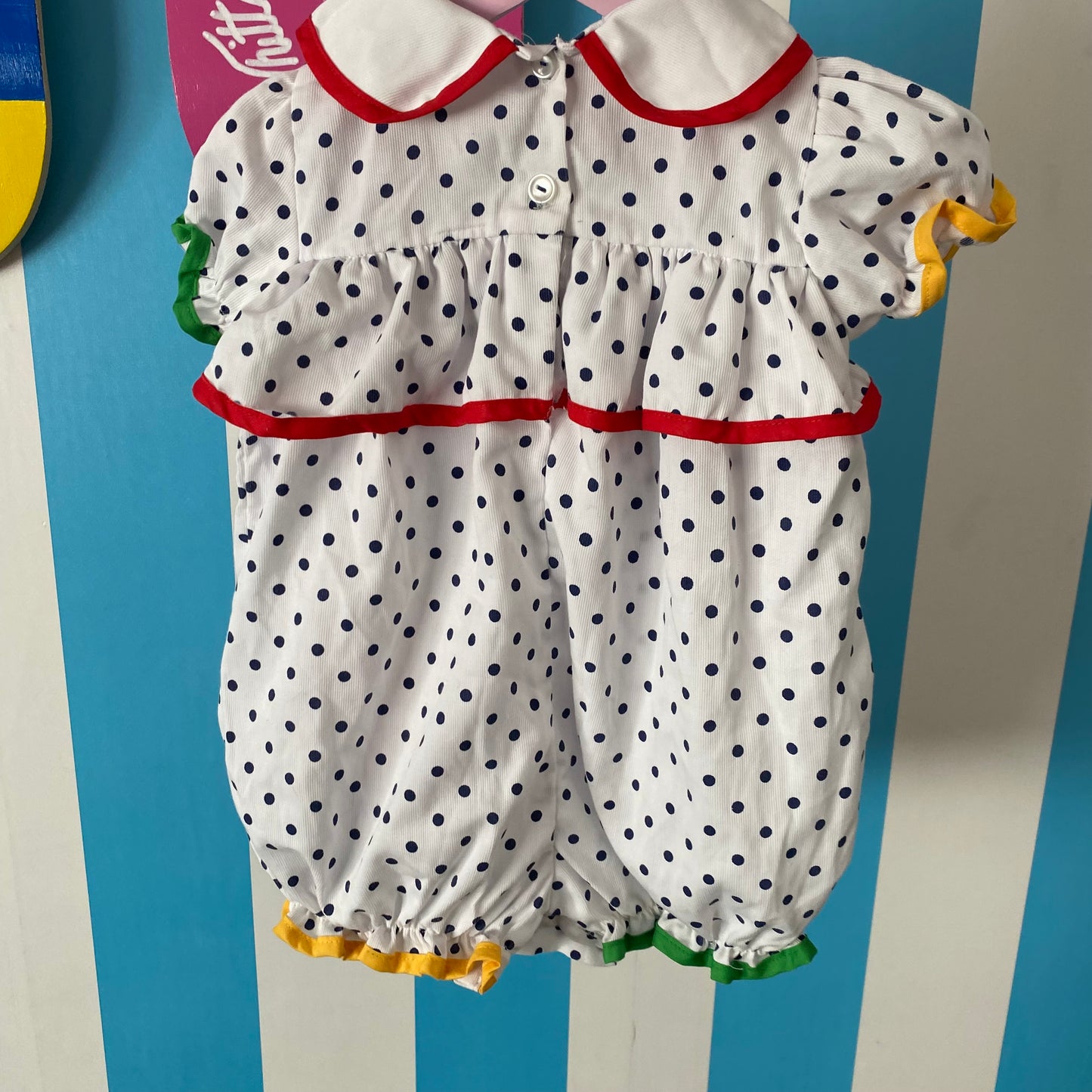 Vintage Teeny Weeny Romper - Size 6M