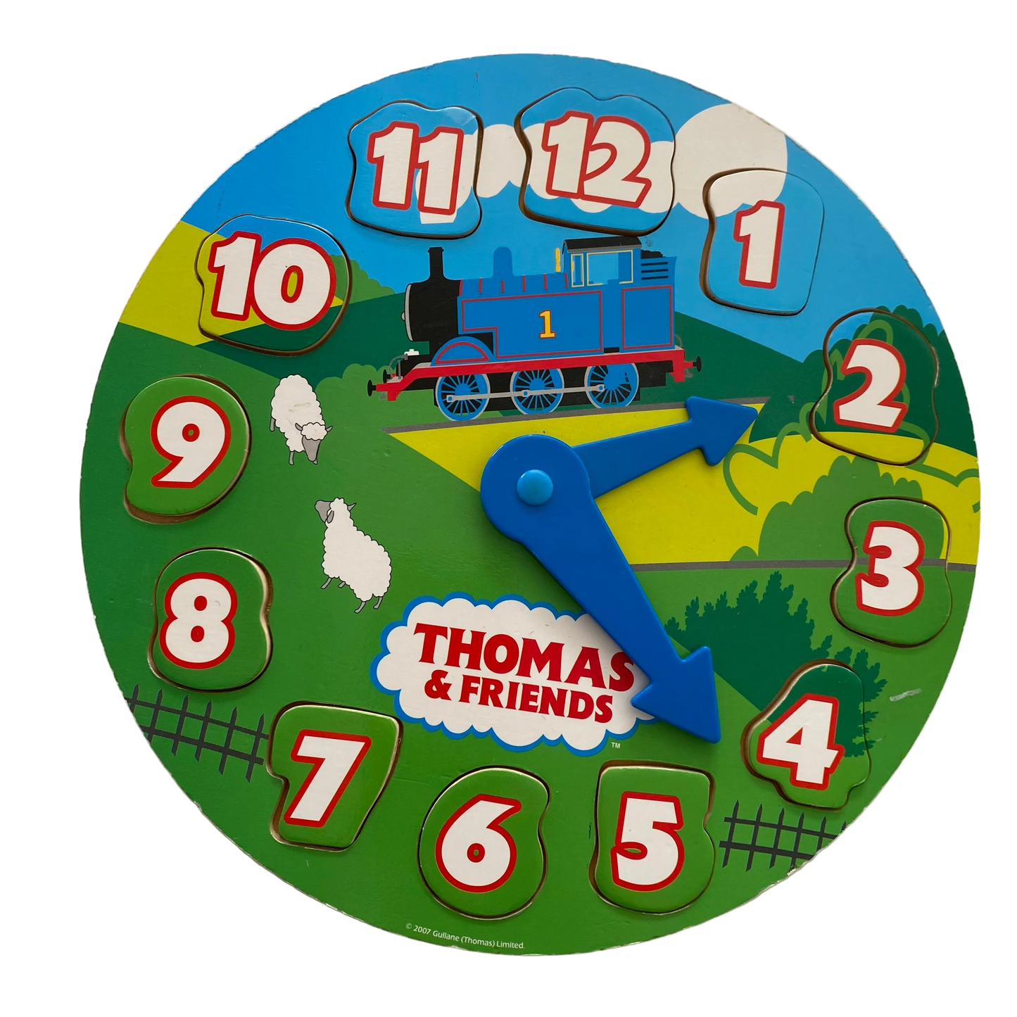 Thomas The Tank Engine Wooden Clock Puzzle