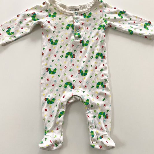 The Hungry Caterpillar Footed Suit - Size 0-3M