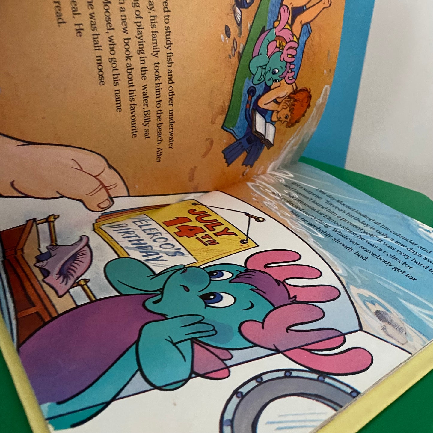 Vintage Wuzzles Moosel’s Special Gift Book