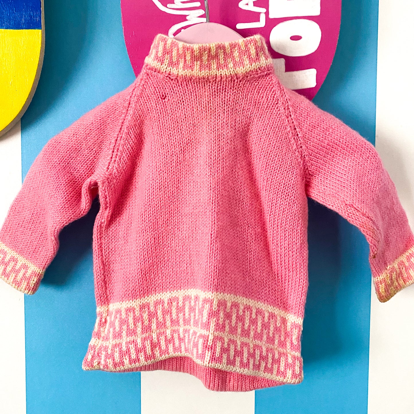 Vintage Knit Jumper - Size 3M