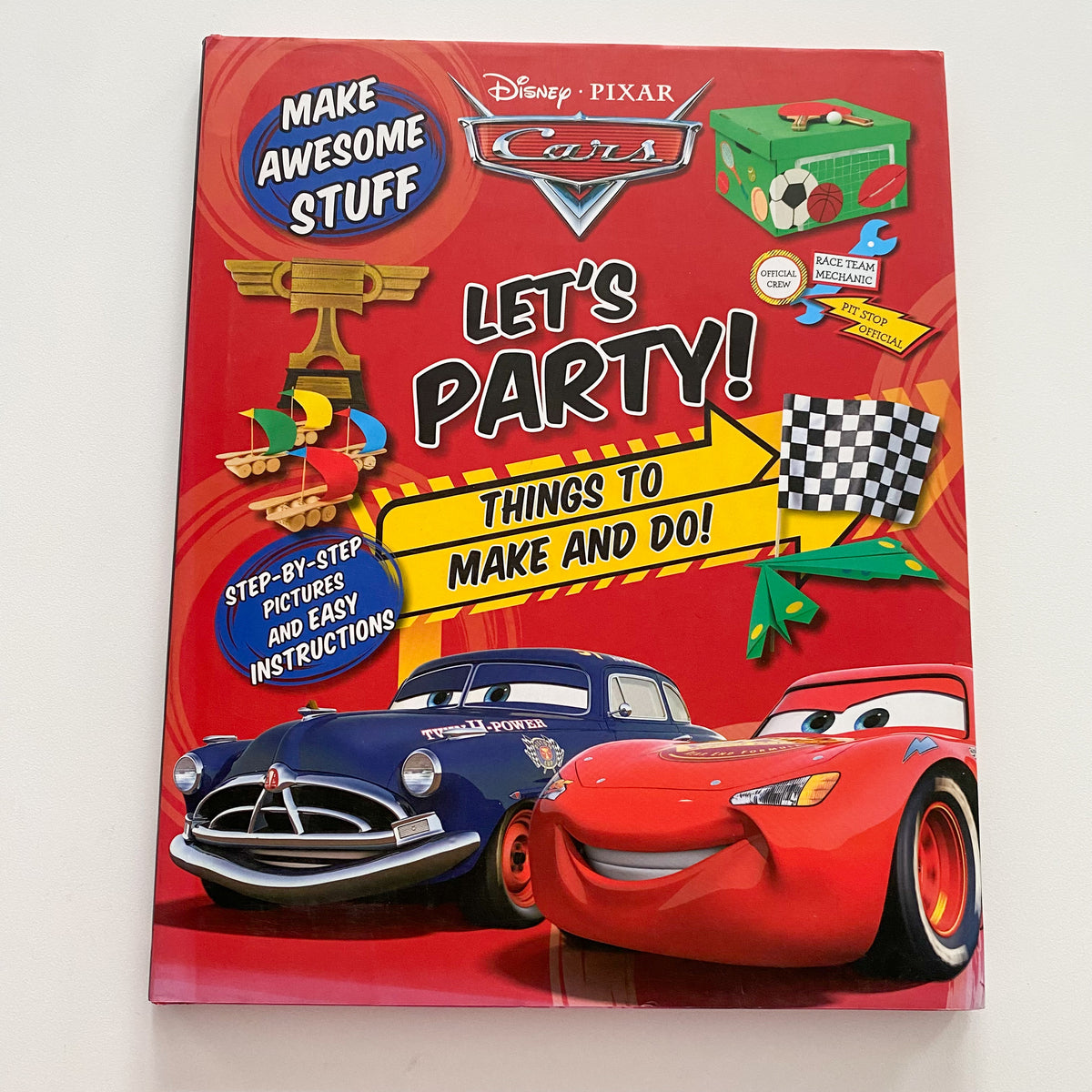 Disney Pixar Cars Let’s Party Things To Make & Do Book