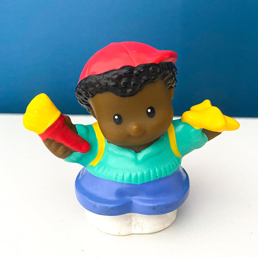 Fisher Price Little People 2005 Paint Brush & Airplane Micheal